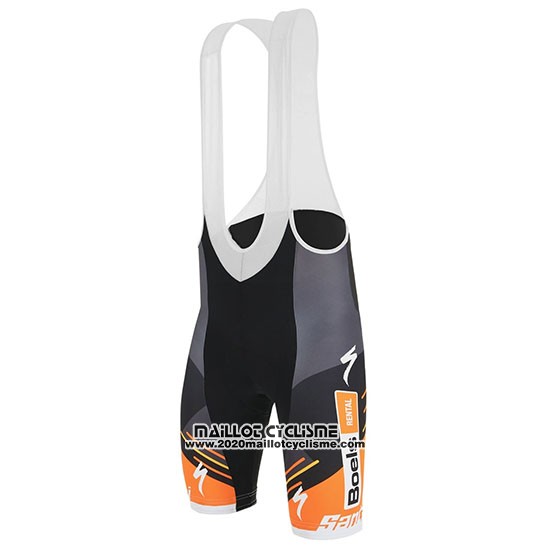 2019 Maillot Ciclismo Femme Boels Dolmans Orange Manches Courtes et Cuissard
